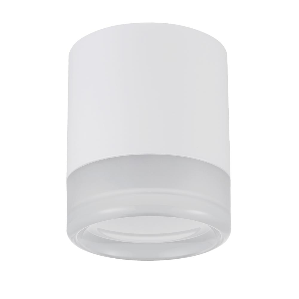 15W Flush Mount, MW w/ CLR & FR Acrylic Diffuser